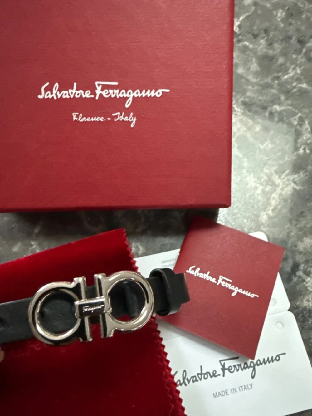 Men’s Ferragamo Giancini bracelet
